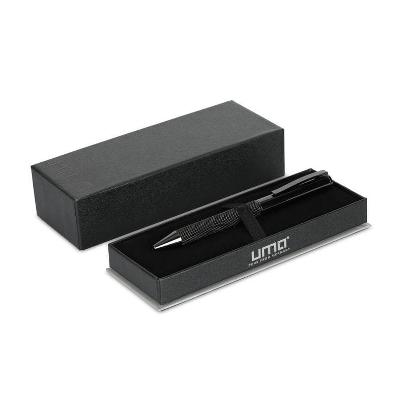UMA - MESH Premium Metal Ballpoint Pen - Black detail 3