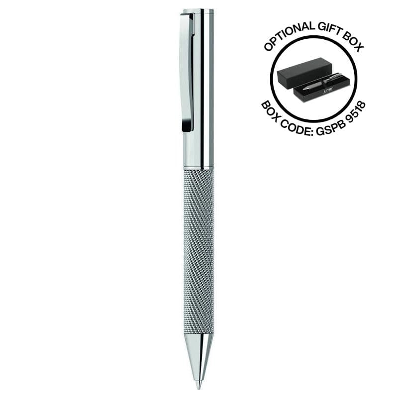 UMA - MESH Premium Metal Ballpoint Pen - Black detail 6
