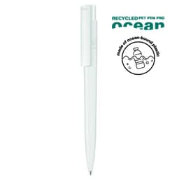 UMA PRO F OCEAN Recycled Plastic Pen White
