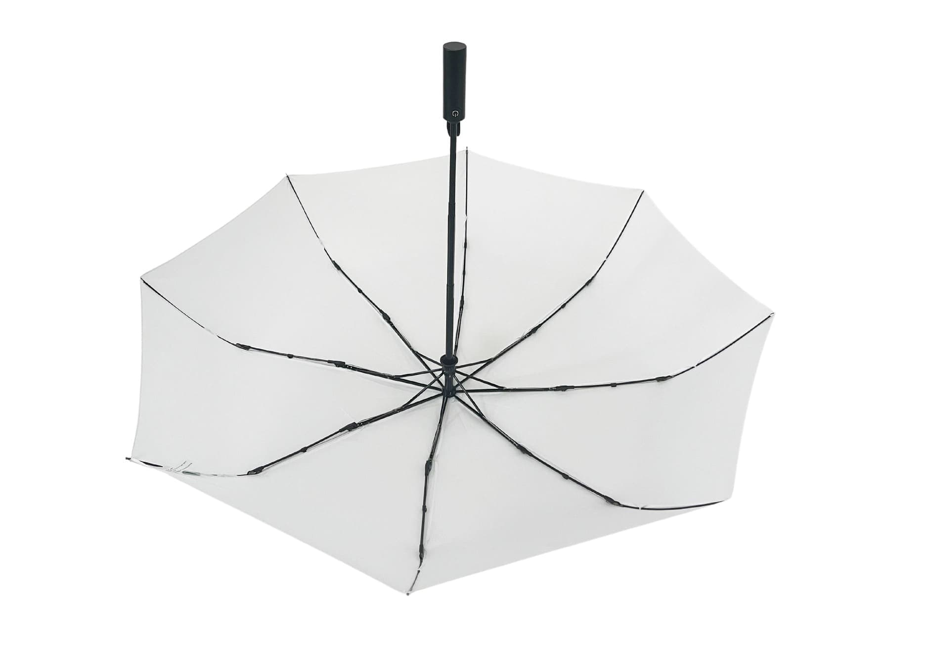 URBINO - Santhome RPET Auto-Open 23" Umbrella with SPF50 UV Protection - White detail 4