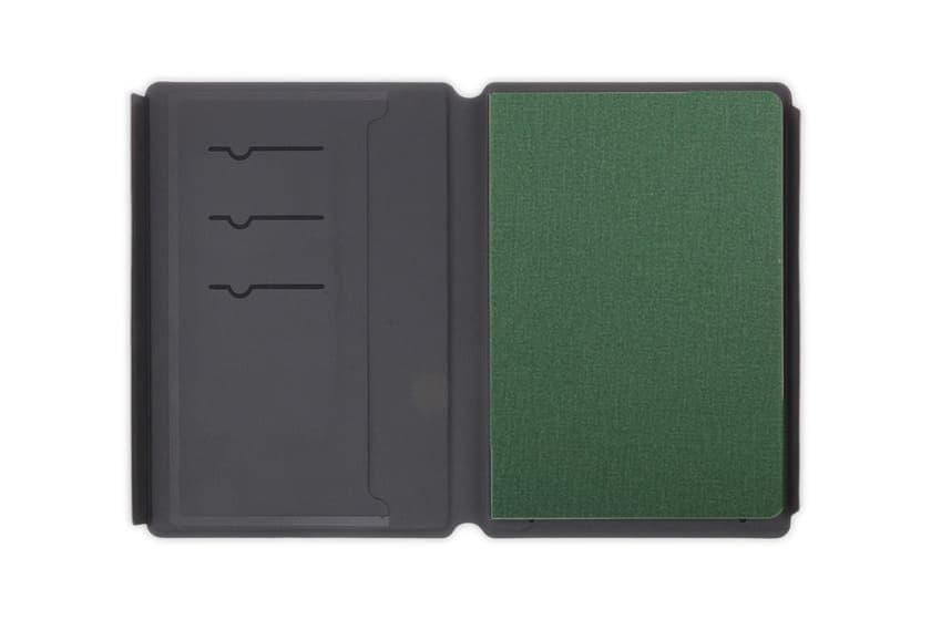 VARDIM - CHANGE ZERO Sustainable Gift Set with Refillable Notebook & Pen - Green detail 4