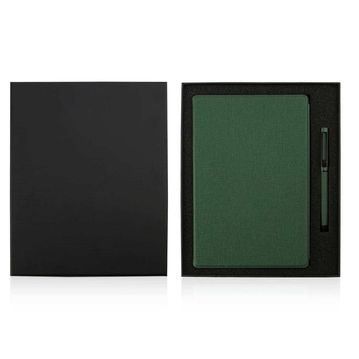 VARDIM - CHANGE ZERO Sustainable Gift Set with Refillable Notebook & Pen - Green detail 6