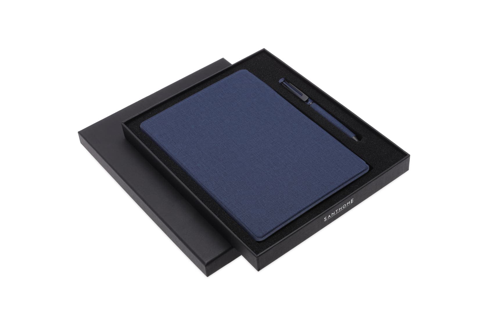 VARDIM - CHANGE ZERO Sustainable Gift Set with Refillable Notebook & Pen - Navy detail 6