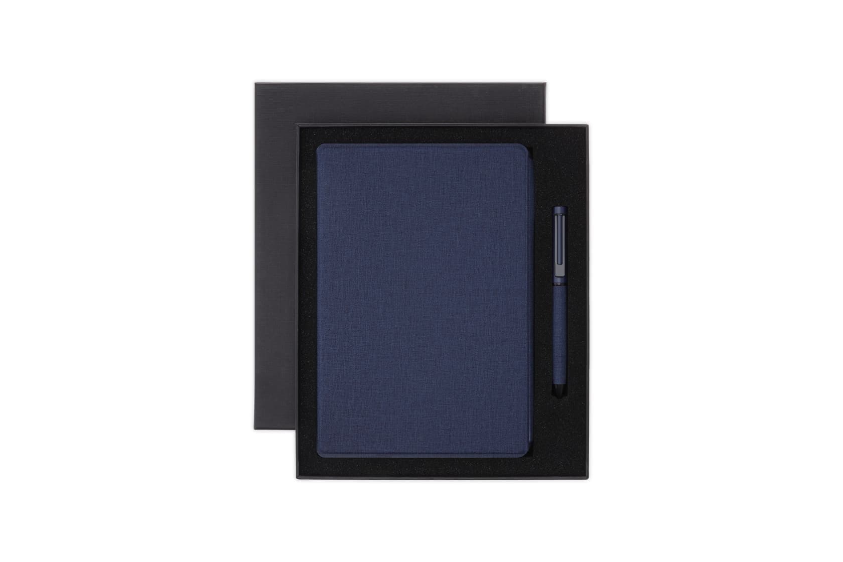 VARDIM - CHANGE ZERO Sustainable Gift Set with Refillable Notebook & Pen - Navy detail 7