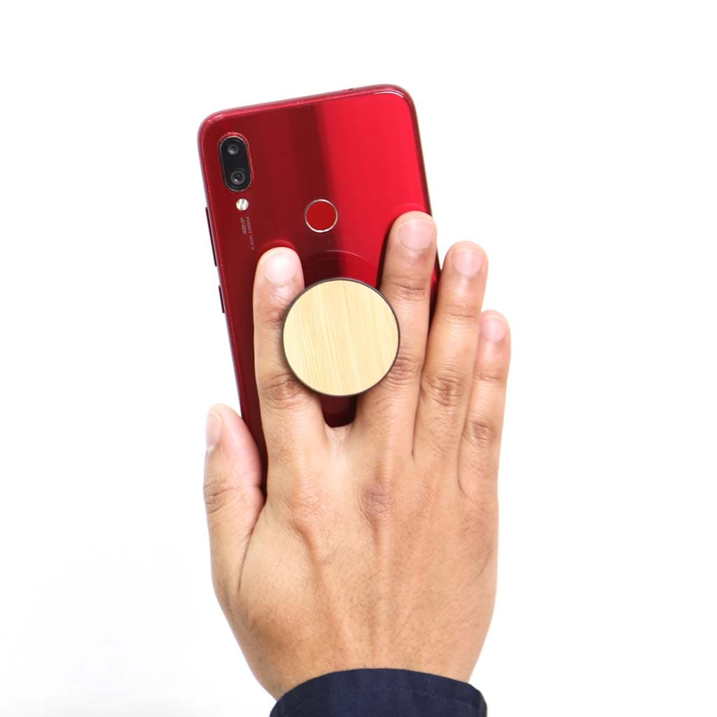 VARDO - Giftology Phone Pop Grip with Bamboo Surface detail 4