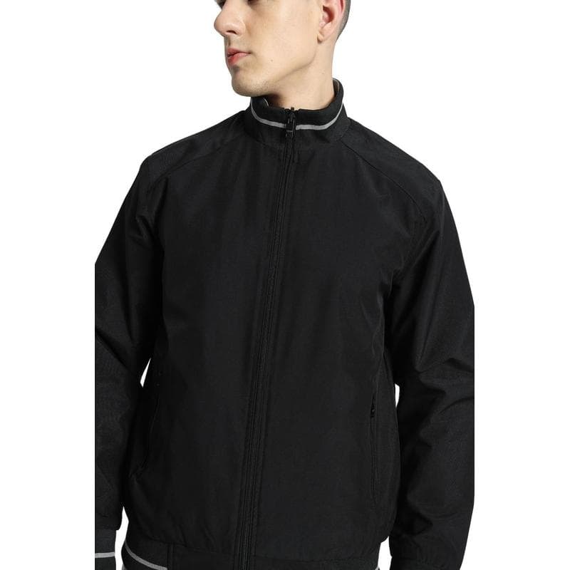 VARSITY - SANTHOME Men's Lightweight Reversible Bomber Jacket detail 2