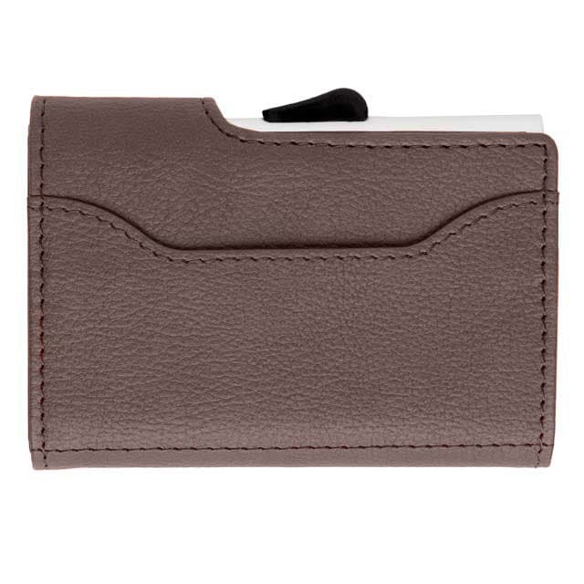 VATRA - c-secure PU RFID Card Holder & Wallet Brown detail 4