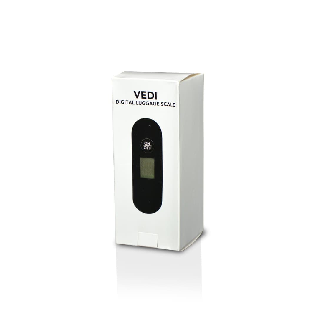 VEDI - Giftology Digital Luggage Scale - Black/Black detail 3