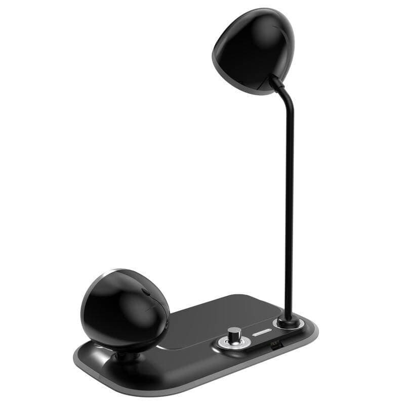 VEERE - @memorii 3 in 1 Wireless Charger Lamp with Speaker - Black detail 5