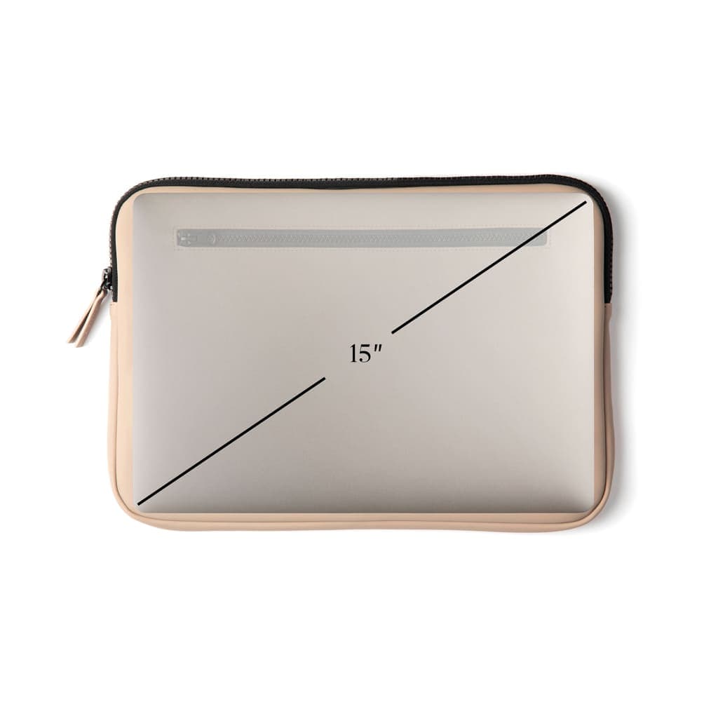VINGA Baltimore Laptop Case 15" - Beige detail 5