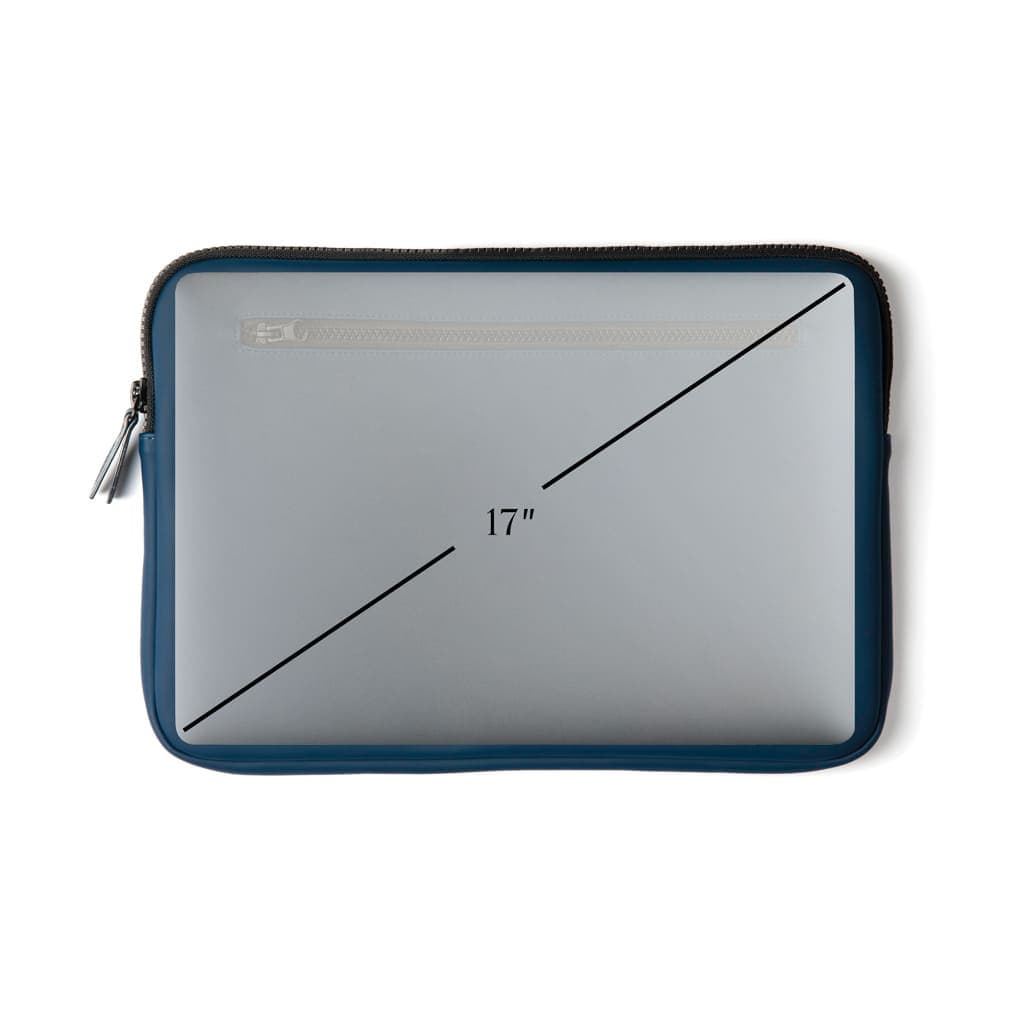 VINGA Baltimore Laptop Case 15" - Navy detail 4