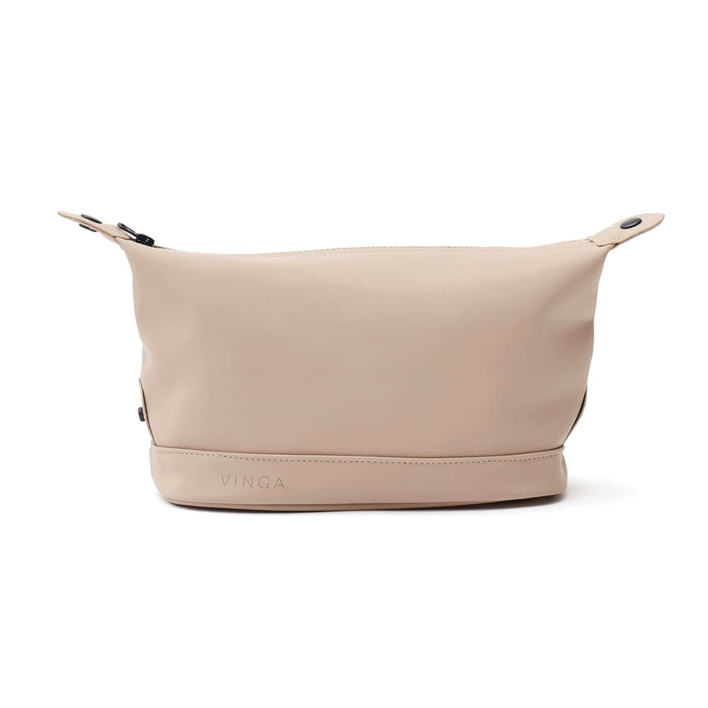 VINGA Baltimore Wash Bag - Beige detail 2