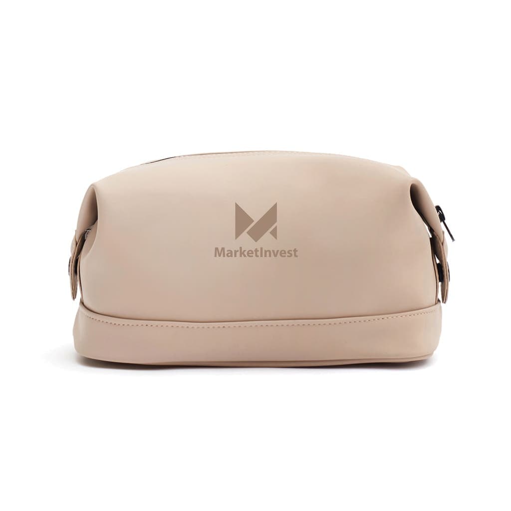 VINGA Baltimore Wash Bag - Beige detail 5