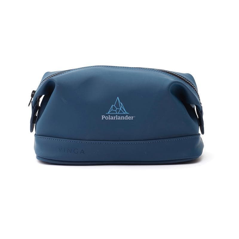 VINGA Baltimore Wash Bag - Navy detail 5