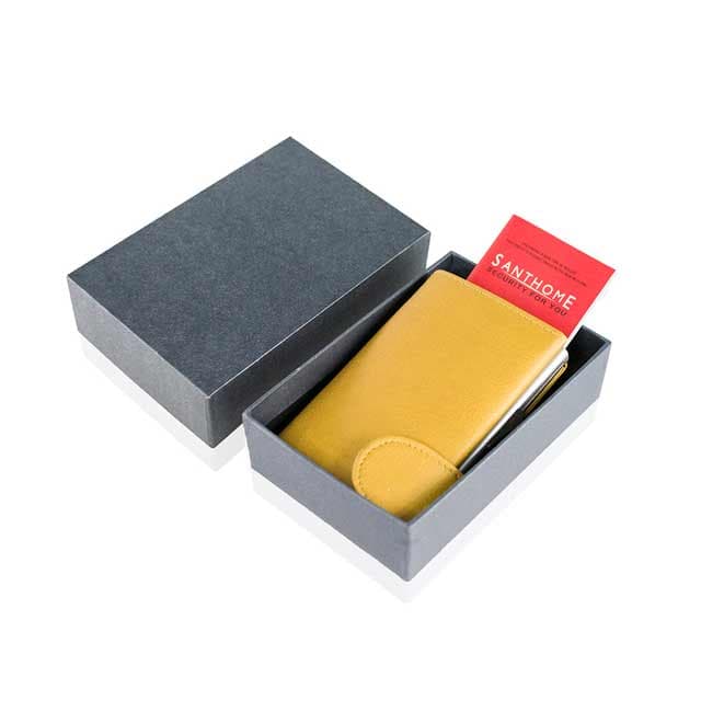 VITL - SANTHOME PU Cardholder Wallet Camel detail 5