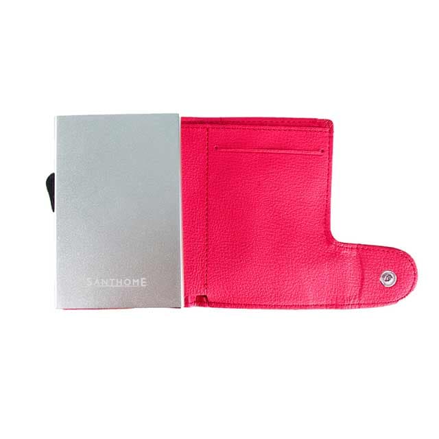 VITL - SANTHOME PU Cardholder Wallet Pink detail 3