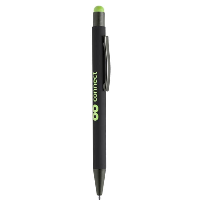 VOJENS - Giftology Metal Soft-touch Ballpen with Stylus - Black detail 3