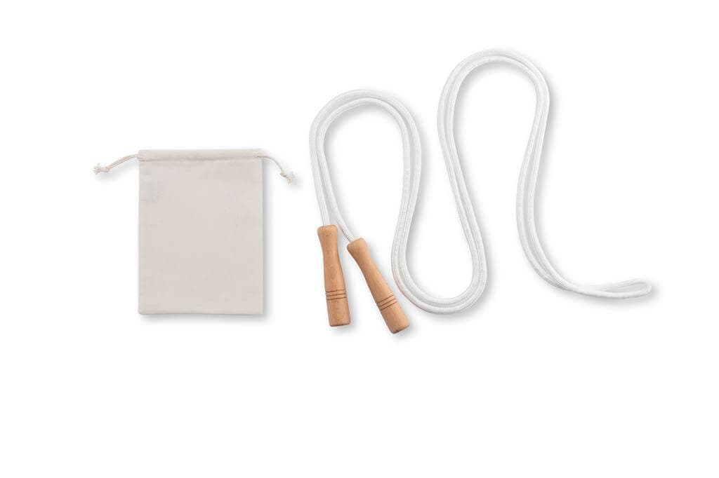 XANTHI - Cotton Jumping Rope in a Cotton Pouch detail 2