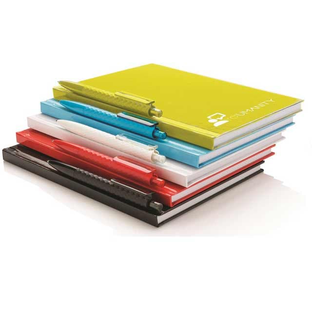 XD A5 Hard Cover Notebook With Pen - Lime detail 7