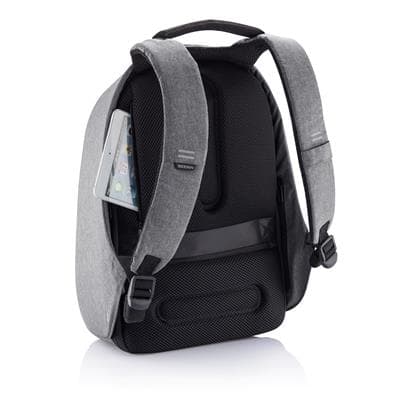XDDESIGN BOBBY HERO Anti-theft Backpack in rPET material Grey detail 4
