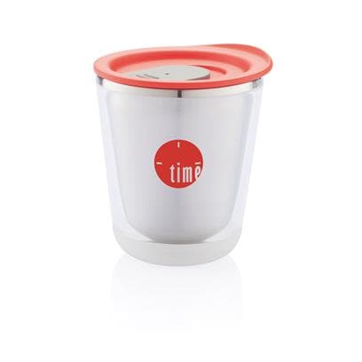 XDDESIGN Dia Stainless Steel Coffee Mug Red detail 3