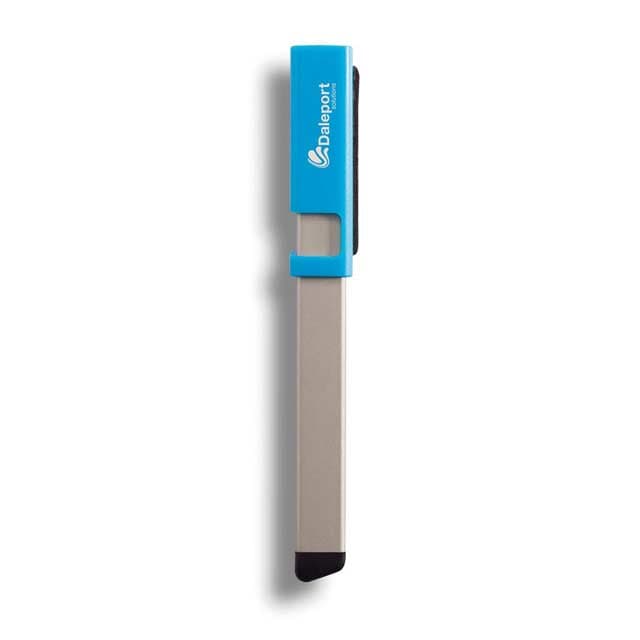 XDDESIGN Kube Metal 4 In 1 Pen - Grey/Blue detail 2