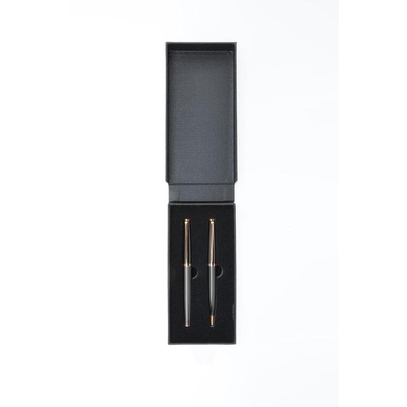 ZORY - Santhome® Gift Set of 2 Luxury Pens - Black / Gold detail 5
