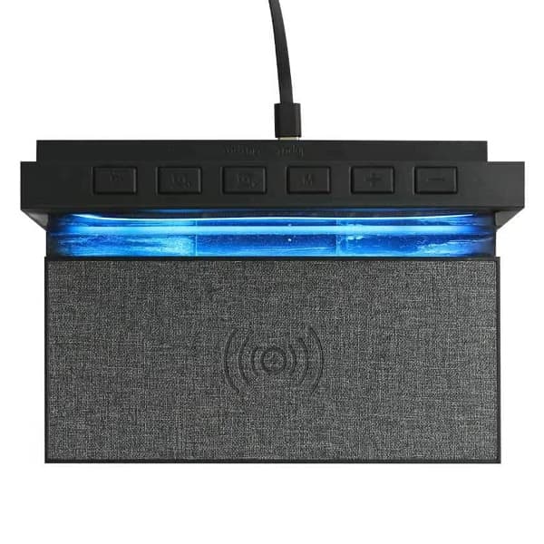 Kazani – 15W Wireless Charger with Alarm Clock and Night Light detail 3