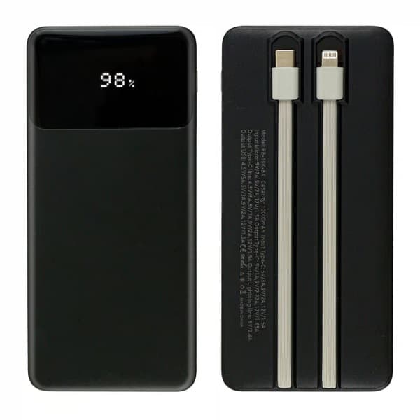 Lokaste – 10,000 mAh Powerbank with Built in Cables detail 4