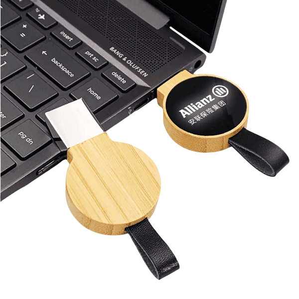 LumaWood – LED Logo 64 GB USB detail 3