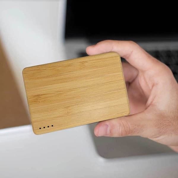 Maha – 5,000 mAh Bamboo Powerbank detail 4