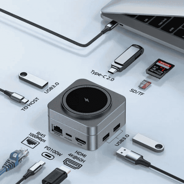 Maxcore – 10-in-1 Hub and Magnetic Power Station detail 4