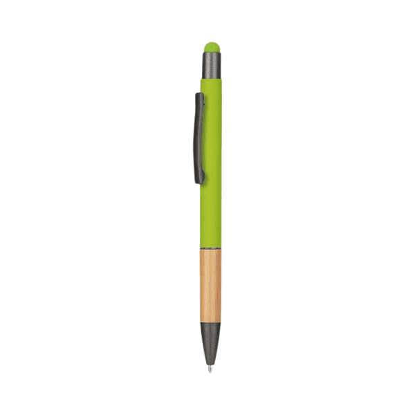 Oftedo – Metal Pen with Bamboo Grip detail 3