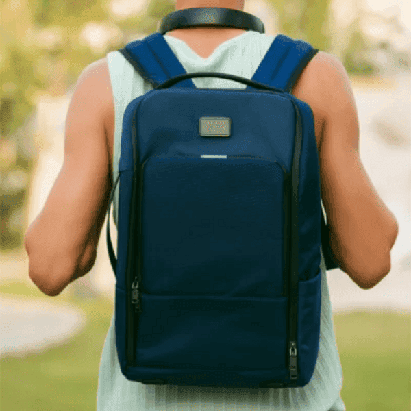 Mochila – Modern Two-Tone Laptop Backpack detail 6