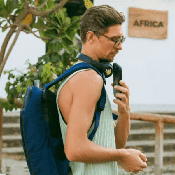 Mochila – Modern Two-Tone Laptop Backpack detail 7