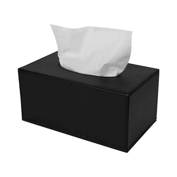 Modena – PU Leather Tissue Box detail 2