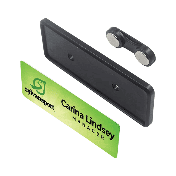 Texte – Reusable Name Badge detail 4