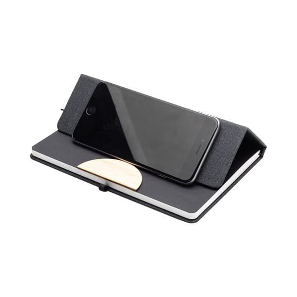 Epipal – A5 Notebook with Phone Holder detail 2