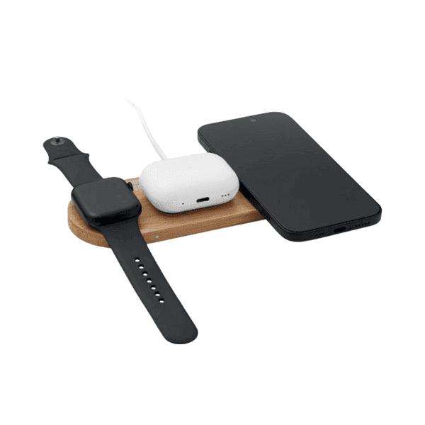 Oaken – 3-in-1 Bamboo Charger detail 2