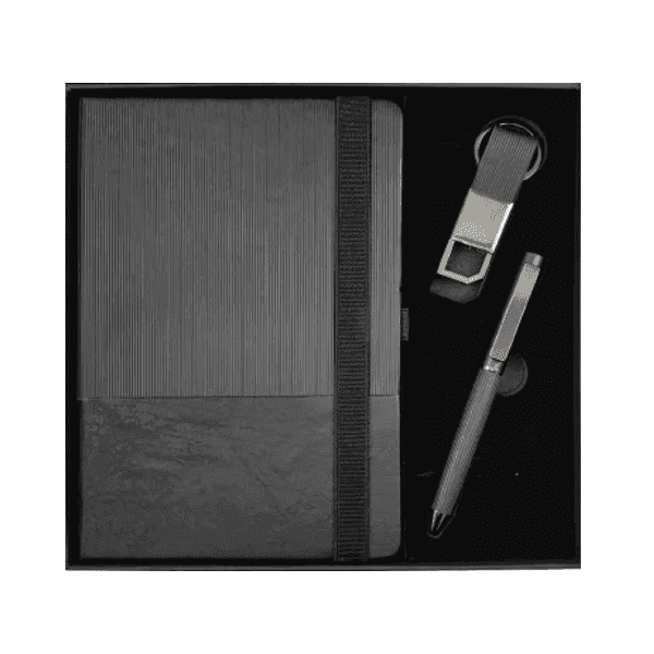 Optera – 3-in-1 Premium Gift Set (Notebook, Pen & Keychain) detail 4