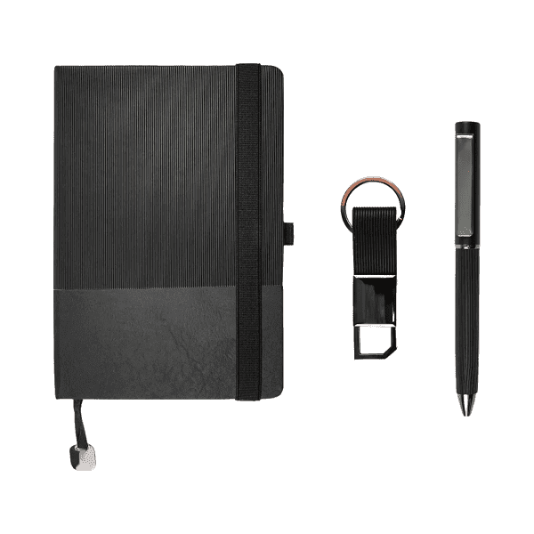 Optera – 3-in-1 Premium Gift Set (Notebook, Pen & Keychain) detail 5