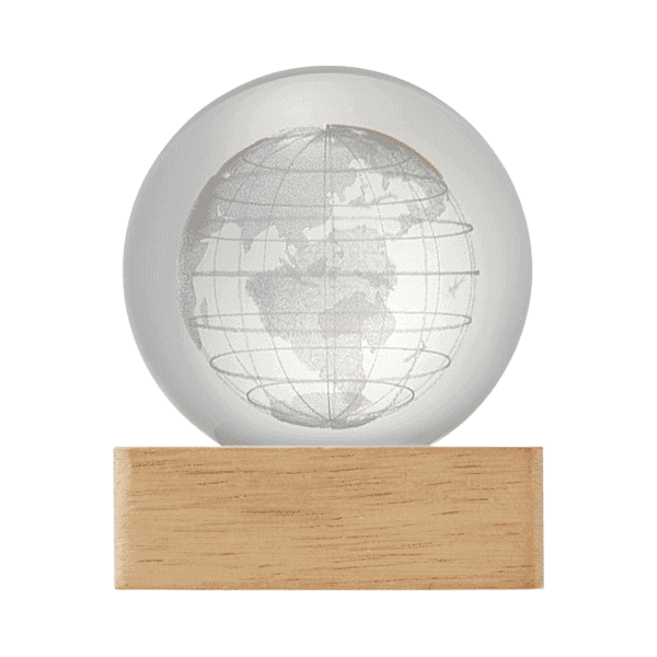 Orbis – Glass Globe Ball with LED Light