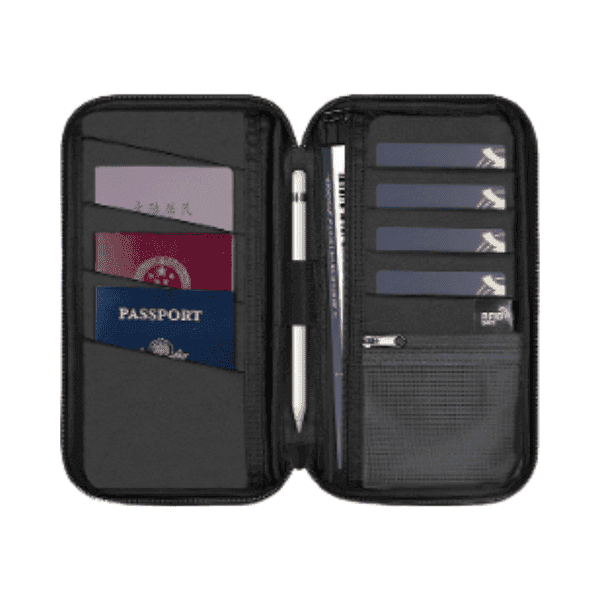 Parvia – RFID Travel Organizer Pouch detail 3