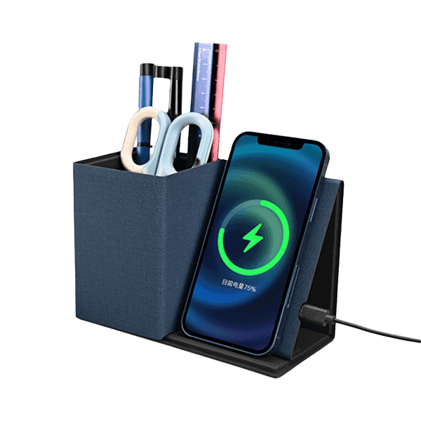 Clinek – 15W Wireless Charger with Pen Holder detail 2