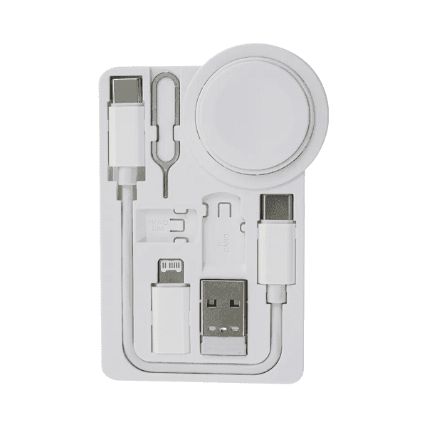 Poweroo – Charging Cable Kit 60W with iWatch Charging Pad in Leather Pouch detail 2