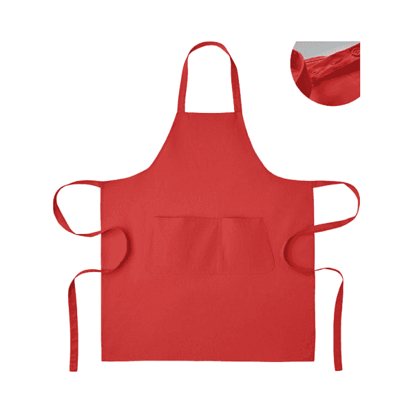 Aprico – Sustainable Organic Cotton Apron detail 2