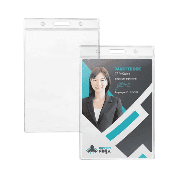 Prodomi – Plastic ID Card Holder detail 2