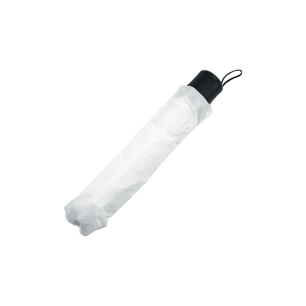 PureHold – Bi-Fold Umbrella (White with Velcro & Pouch) detail 3