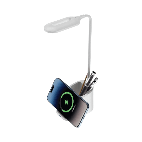 Rosakoi – 3-in-1 Desk Lamp with 15W Wireless Charger & Pen Holder detail 4