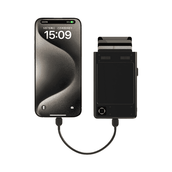 Santo – 5000 mAh 3-in-1 Card Holder Powerbank detail 3